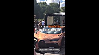 Andrew Tate's Bugatti Chiron In Zoetermeer