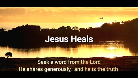 Jesus Heals a Word from the Lord "The Shots"