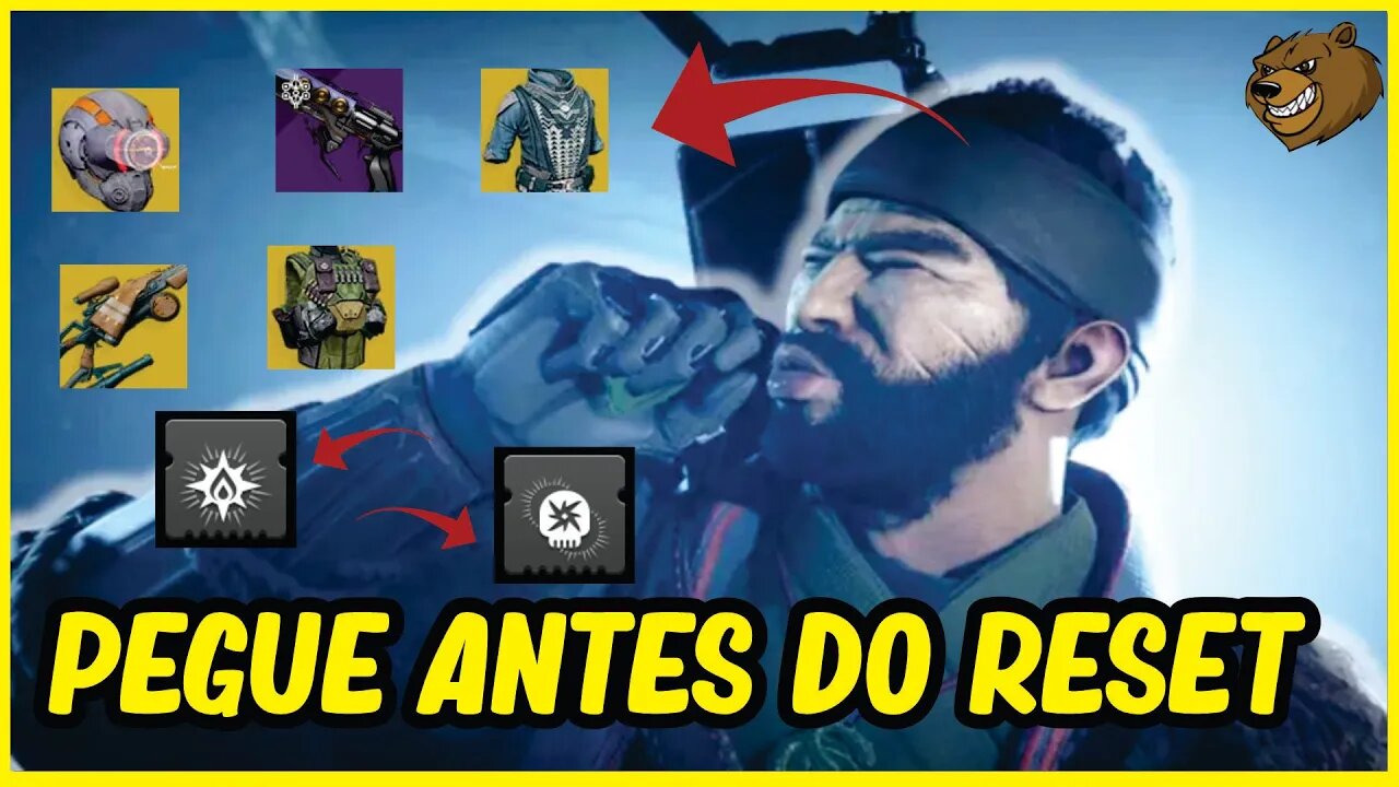 DESTINY 2 │ VA AGORA NESSES NPCS E PEGUE ANTES DO RESET