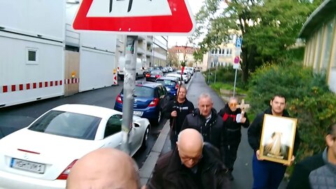 Rosenkranzprozession am Herz Mariä Sühnesamstag