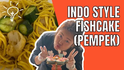 Cooking Indo Style Fishcake (Pempek). Cooking Ideas and Inspiration. Dysha Kitchen. #shorts