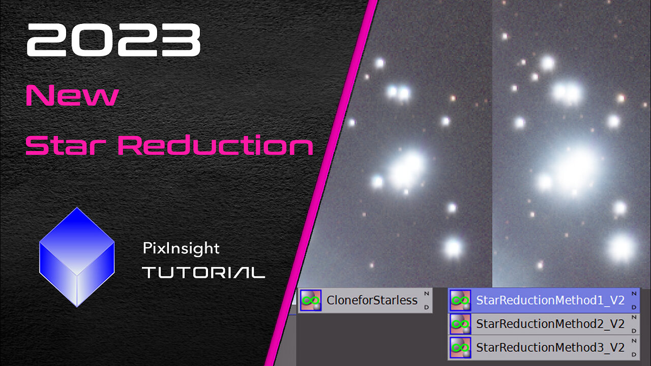 PixInsight - Easy Star Reduction