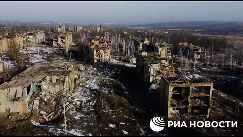 Bakhmut, video from the drone!