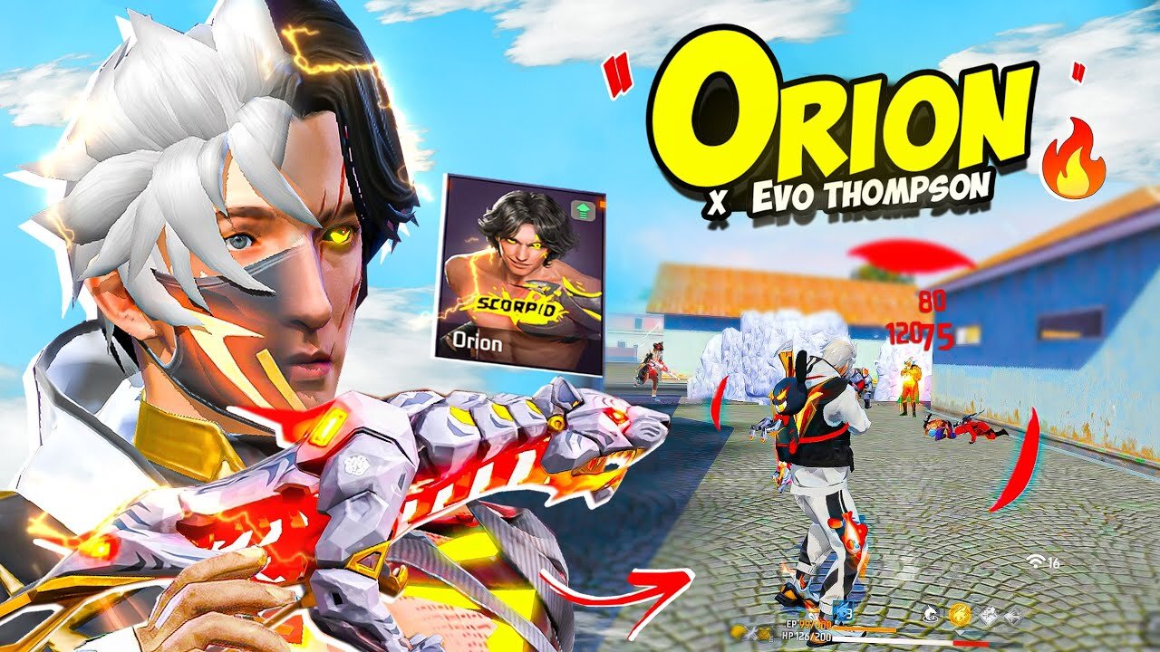 New Evo Thompson + Golden Orion Deadly Combo 😍 Insane Gameplay 🔥 NRZ