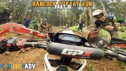 Over the hills! - 2nd Day of 2022 Hancock Quarry Run (Part:III)