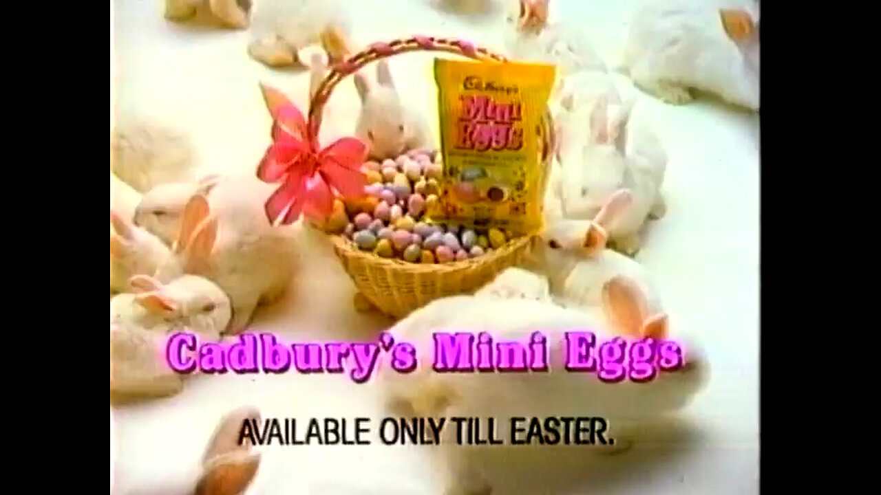 March 26, 1986 - Cadbury Milk Chocolate Mini-Eggs for Easter