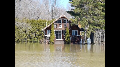 Inondation 2019 : Tournée de reconnaissance avec la réserve navale