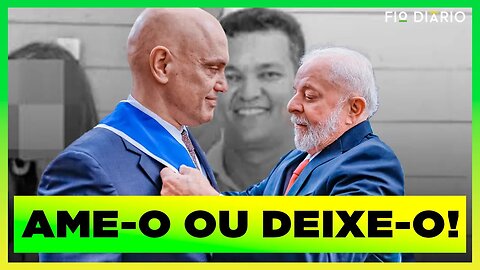 OPOSIÇÃO QUER IMPEACHMENT DE MORAES, MAS LULA O HOMENAGEIA