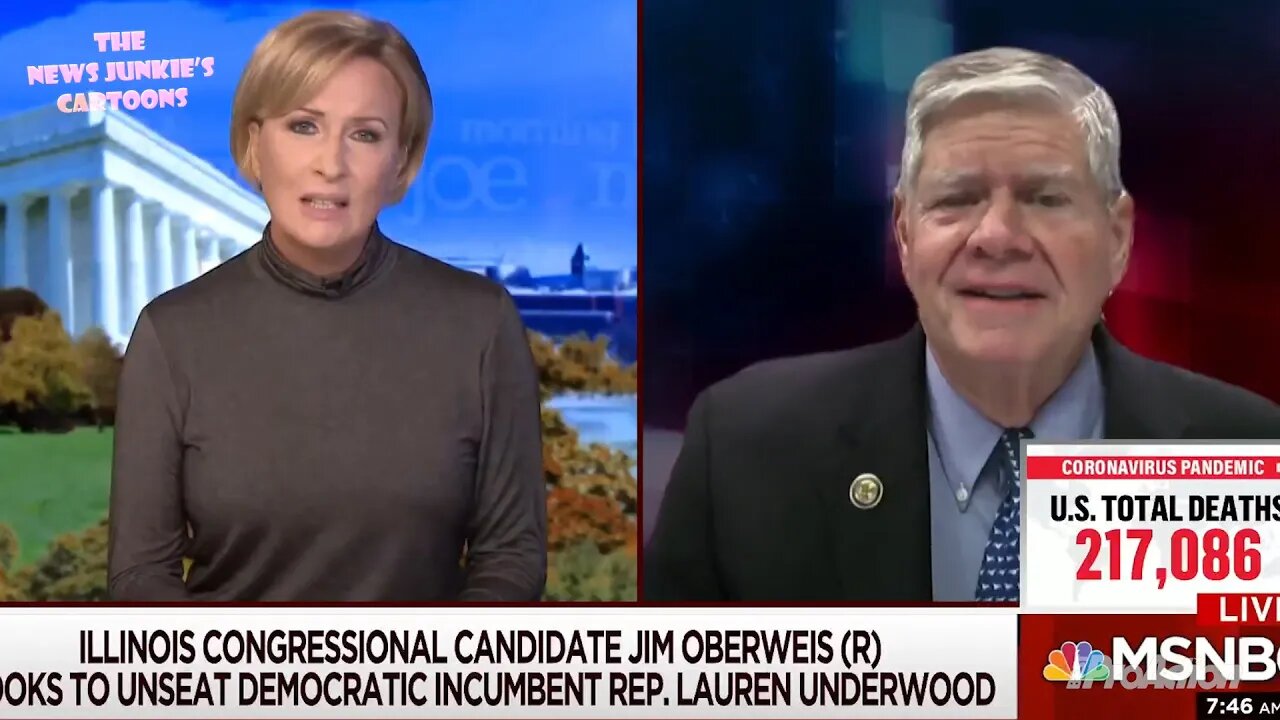Mika Brzezinski ignores a Republican comment that nobody likes Biden.