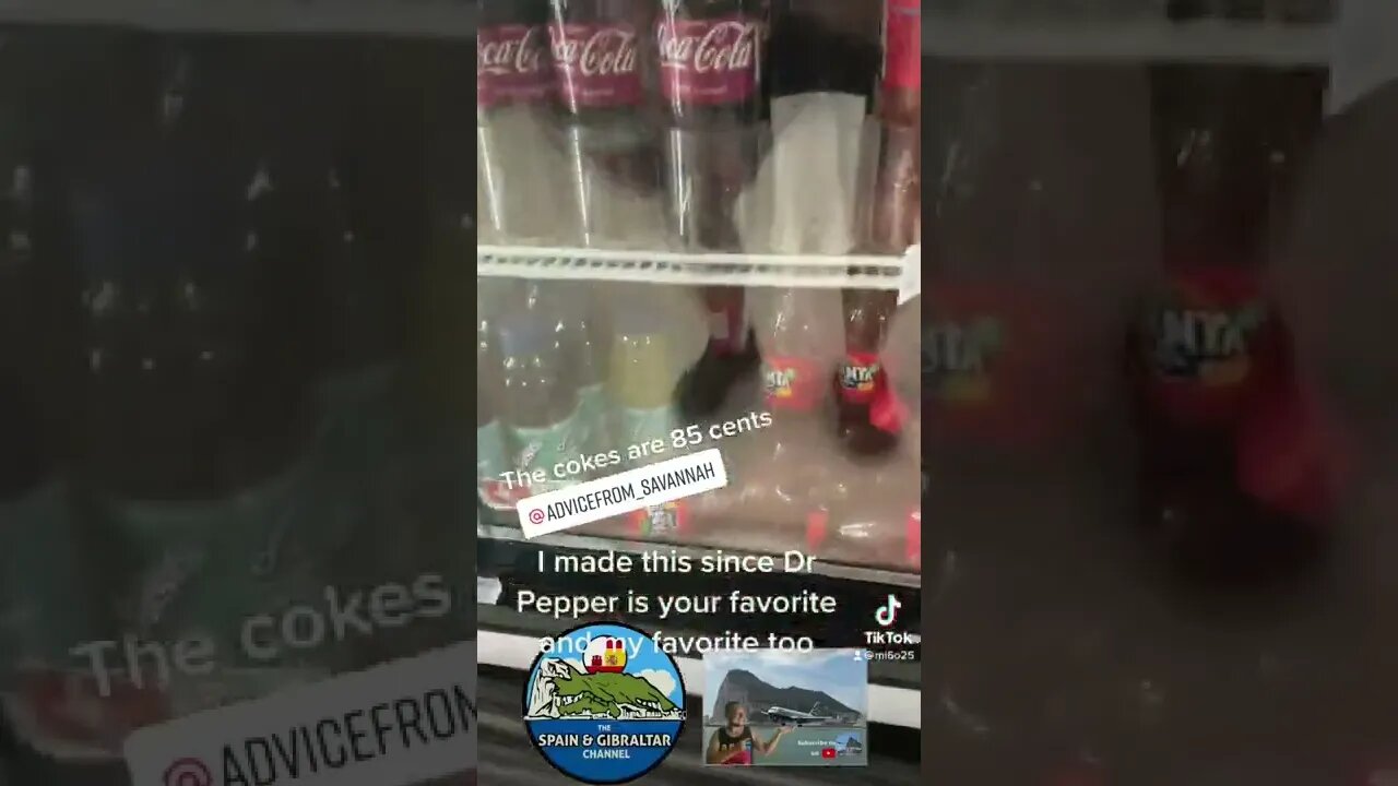 Dr. Pepper in Gibraltar