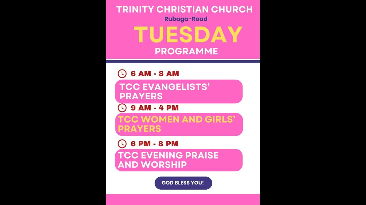 POWER -Short Video Clip PART 1 of 4: Trinity Christian Church Uganda🇺🇬🕎 Preaching(Tues 20-02-2024)
