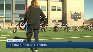 Operation Bikes For Kids underway in Owasso