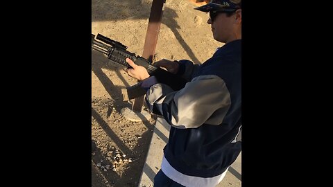 Folded AK47