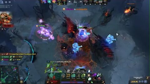 Dota 2 Final push till the victory!!!