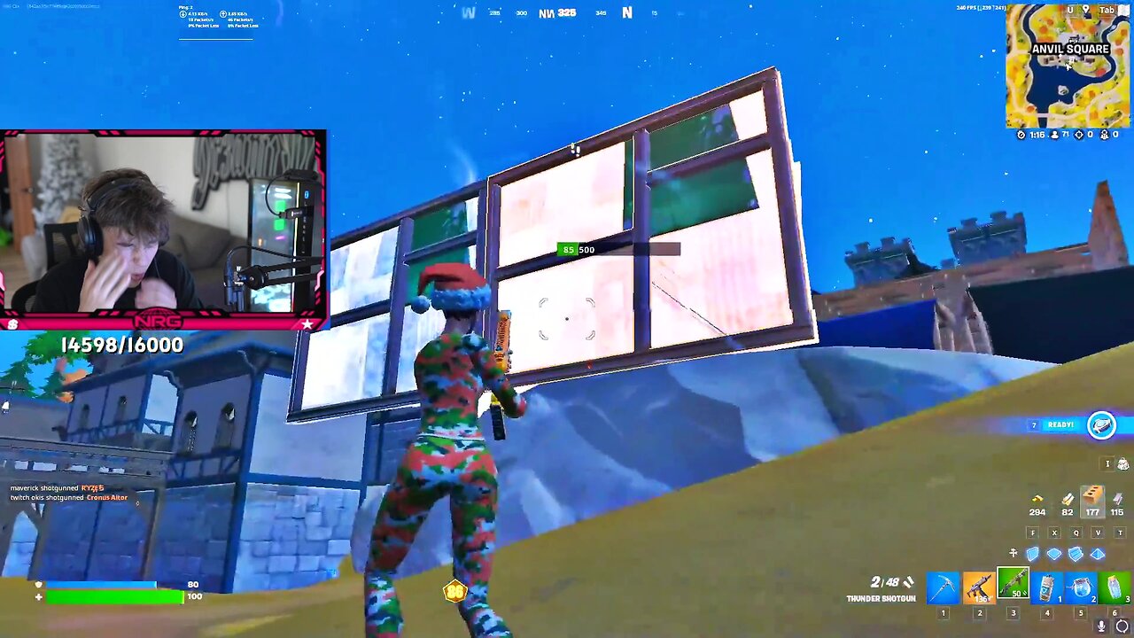 playing a fortnite tournament with yeat...