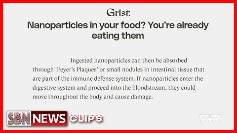 AMERICA’S FOOD SUPPLY FERTILIZED WITH HUMAN REMAINS AND COATED WITH NANOPARTICLES - 5878