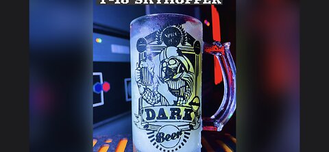 DIY STAR WARS T-16 SKY HOPPER DRINK