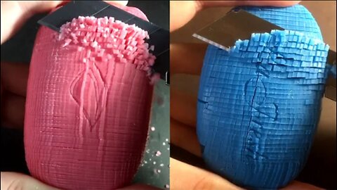 Soap-Carving-Soap cutting--ASMR--Satisfying-Sound--no-talking--Relaxing--Video--#79
