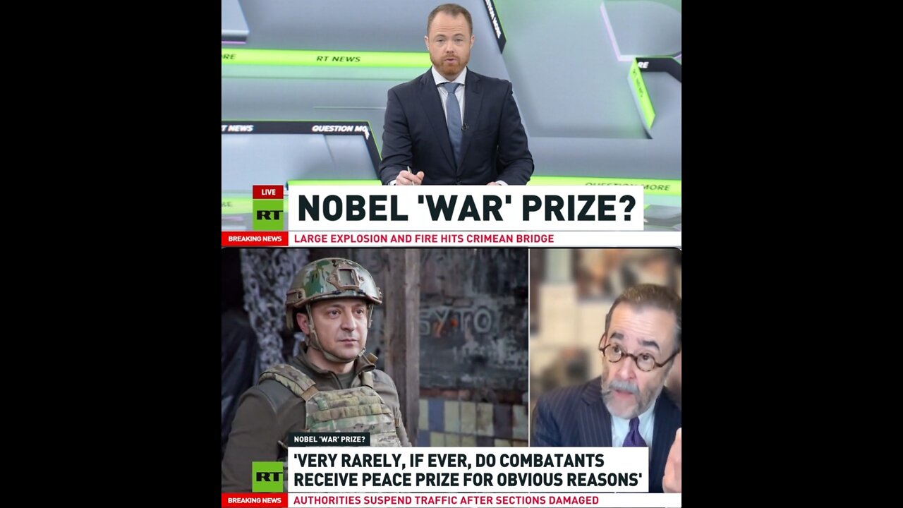 MUPPET SHOW AT ITS BEST - Controversy Over Zelensky’s Nobel Peace Prize Nomination