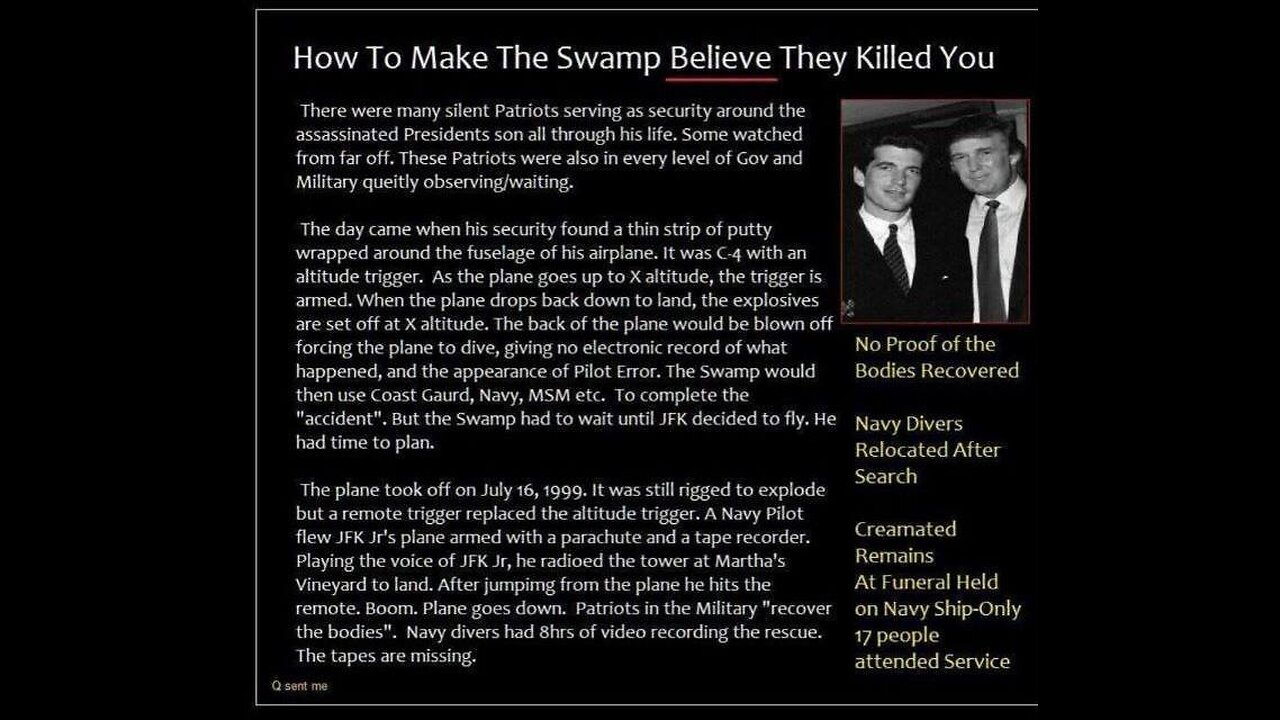 TRIBUTE to the DEATH of JFKjr with Todd Burgun, RFKjr and JOE M -today 7 16 2023