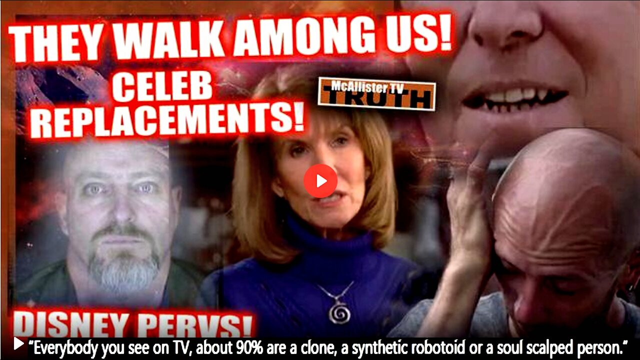 ALIENS WALK AMONG US! CELEB REPLACEMENTS! DISNEY CHILD TRAFFICKING! BONO! ADELE! JIM CARREY!