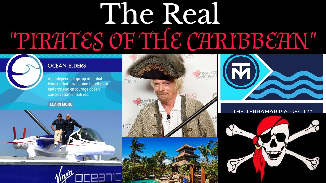 RICHARD BRANSON & THE REAL PIRATES OF THE CARIBBEAN 👀 💥💥📢📢💊💊