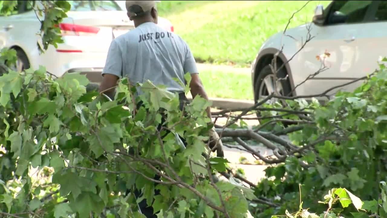 Cleanup underway after storms, residents still without power