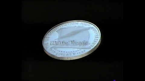 October 19, 1987 - U.S. Constitution Bicentennial Silver Dollar Available at Kmart