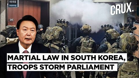 Troops Storm South Korea Parliament, MPs Defy Martial Law As Yoon Vows Crackdown On Pro-North Forces