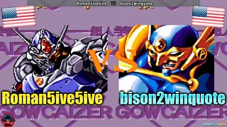 Voltage Fighter: Gowcaizer (Roman5ive5ive Vs. bison2winquote) [U.S.A. Vs. U.S.A.]