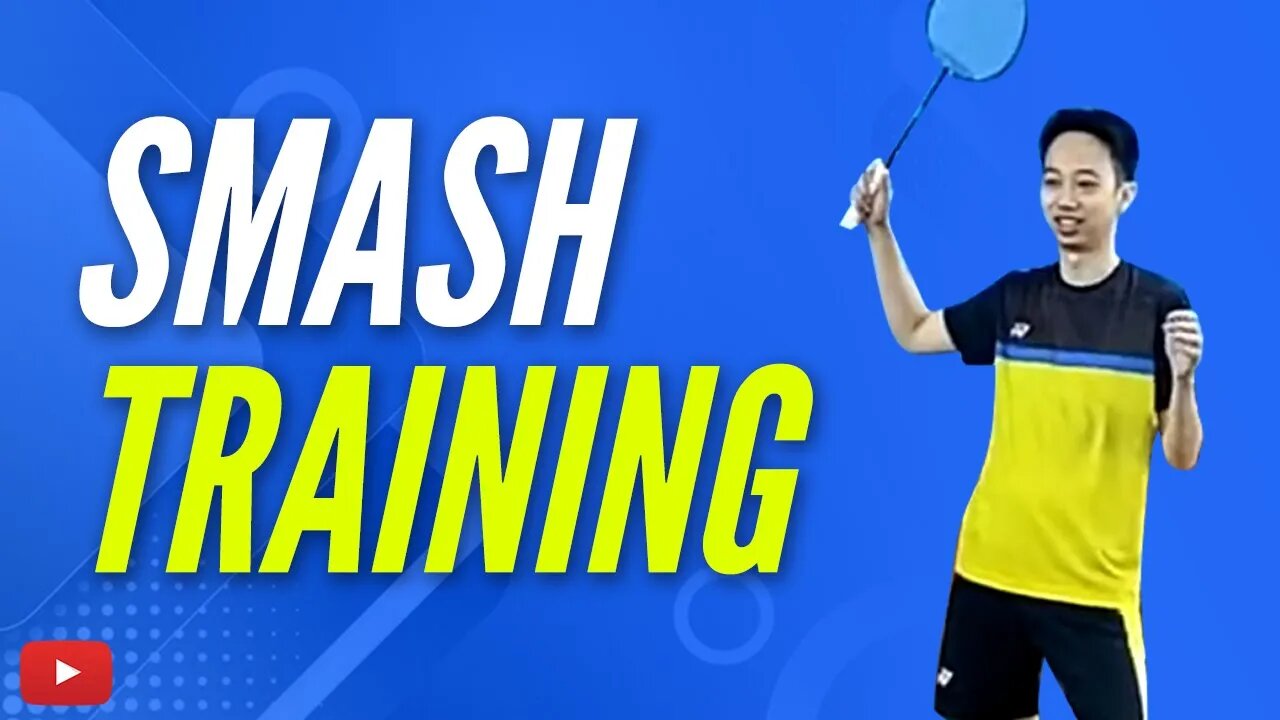 Smash Training featuring Nathanael Abednego (Eng Subs) #badminton #bulutangkis