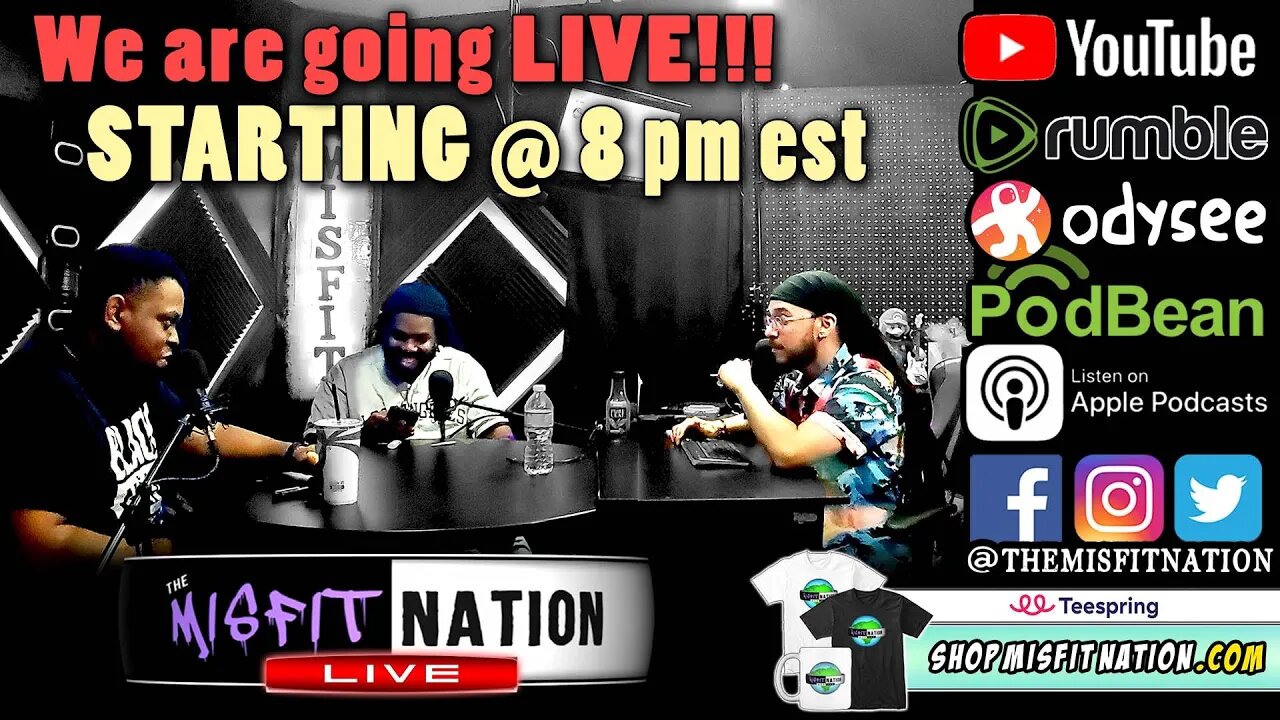 Just the TIP of Comedy | Misfit Nation LIVE!!!