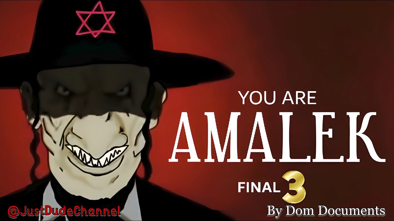 YOU ARE AMALEK pt3 (english subtitles hardcoded)