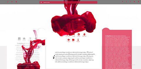 CodingDrips: The Drop - Landing Page