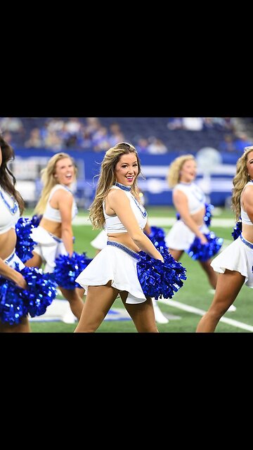 Colts Cheerleaders Go Time 💙🤍 Indianapolis Colts NFL Football