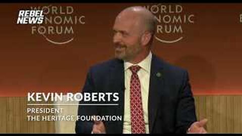 President of Heritage Foundation tells WEF attendees: you are part of the problem