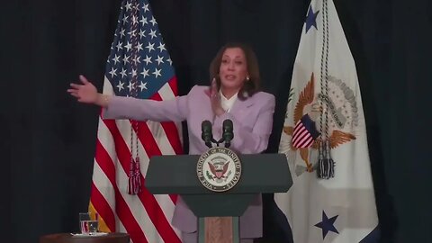 Kamala Harris Explains "Transitioning This Diesel Truck That's On Its Last Wheels" To Electric