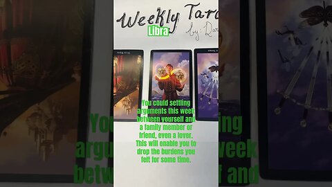 Libra Weekly Taro-scope#libra tarot#libra horoscope