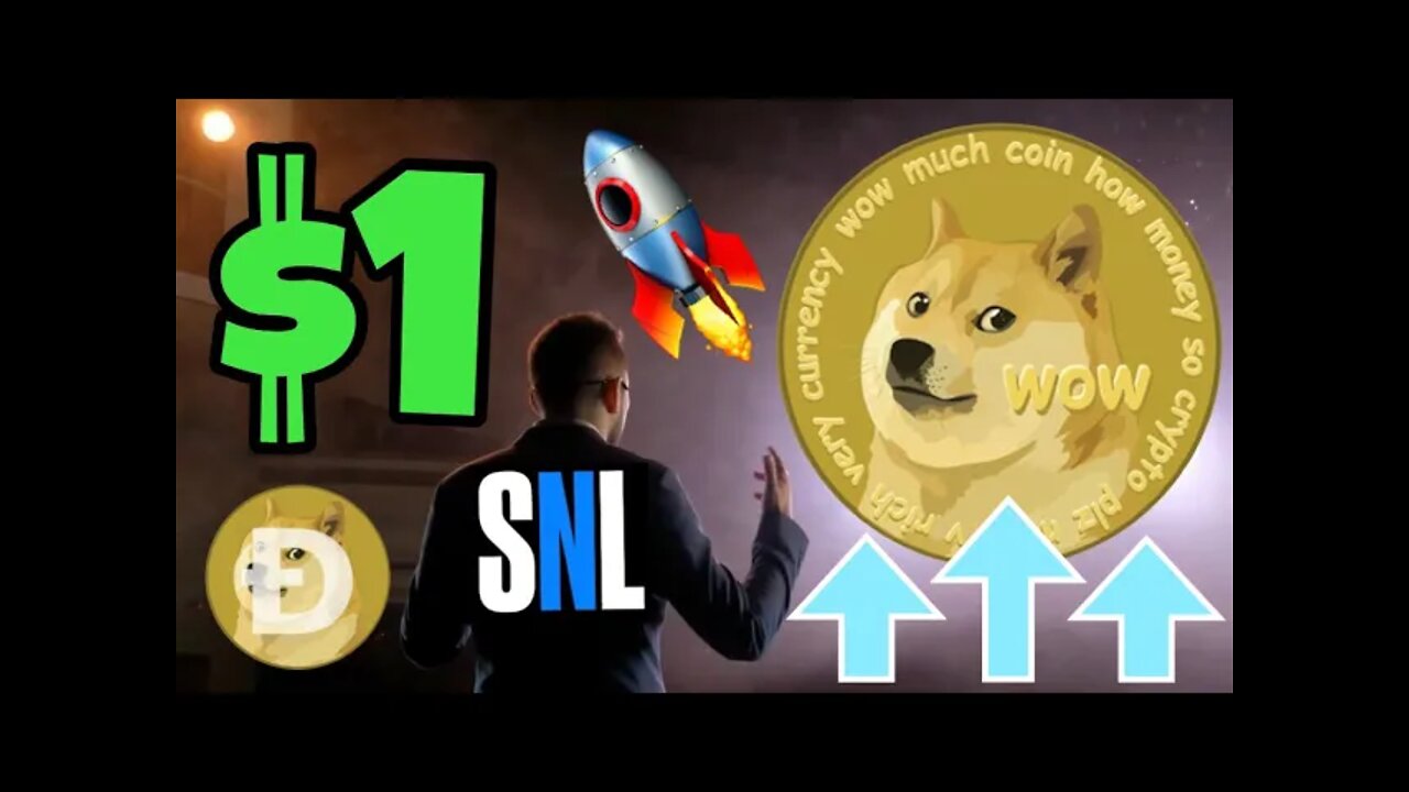 Elon Musk Dogecoin SNL Skit $1 DOGE