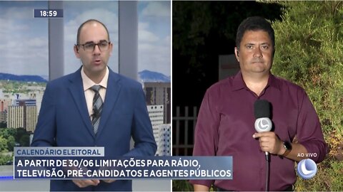 Calendário Eleitoral: a partir de 30 06 limitações para rádio, televisão, pré-candidatos e age