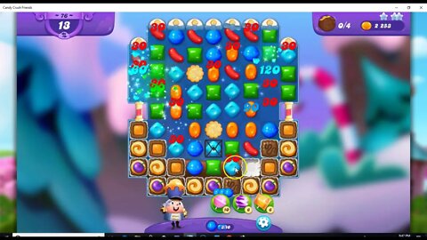 FRIENDS Level 76 Audio Talkthrough, Candy Crush Friends Saga, 25 Moves 0 Boosters
