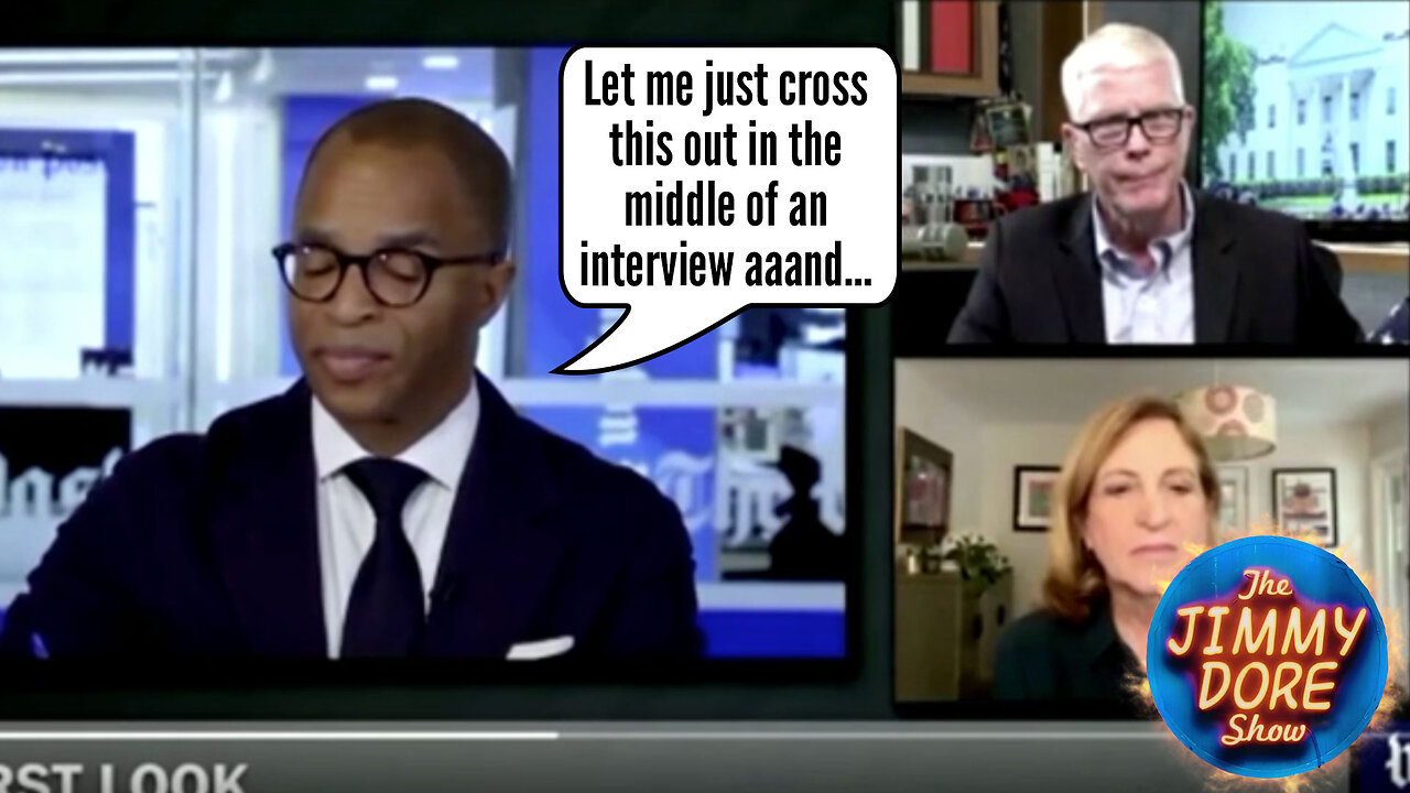 MSNBC dandy Jonathan Capehart gets taught how to report the news and doesn't like it; guest Hugh Hewitt logs off interview!▮Jimmy Dore RUMBLE TIME