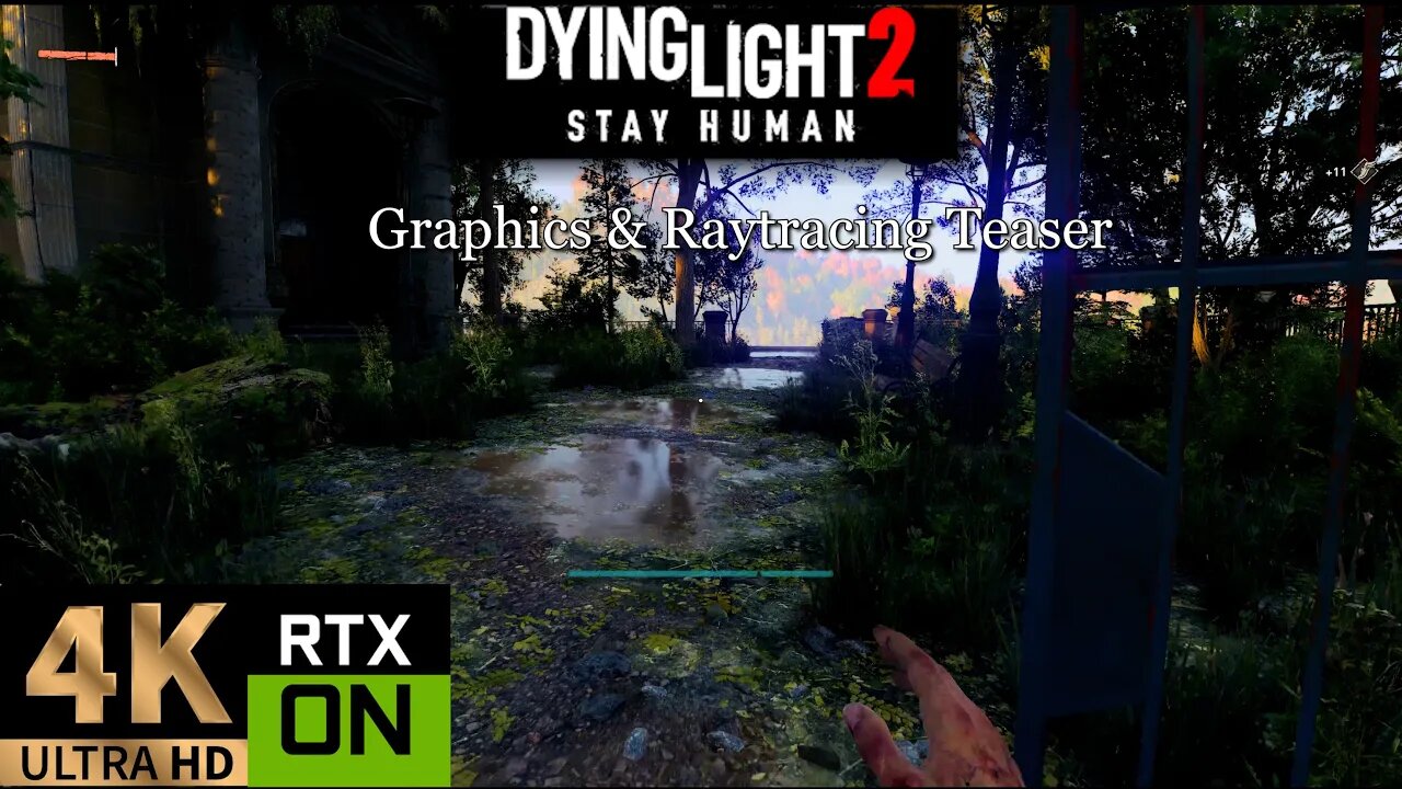 Dying Light 2 4k Ultra Raytracing Gameplay Teaser - RTX 3080