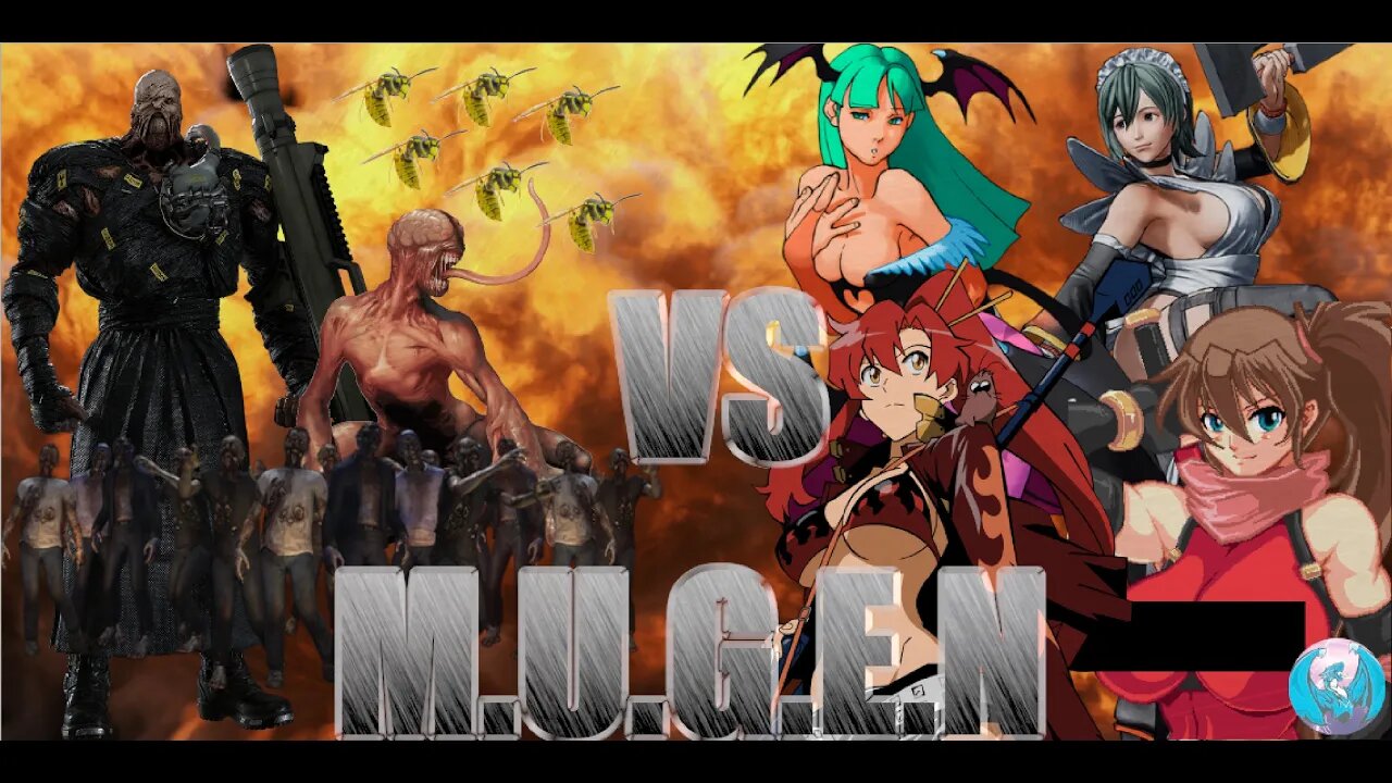 MUGEN - Request by M.A - Team Nemesis VS Team Morrigan