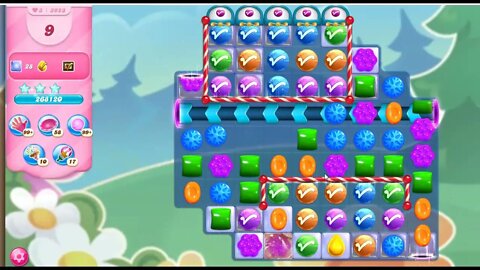 Candy Crush Level 3923 Talkthrough, 25 Moves 0 Boosters