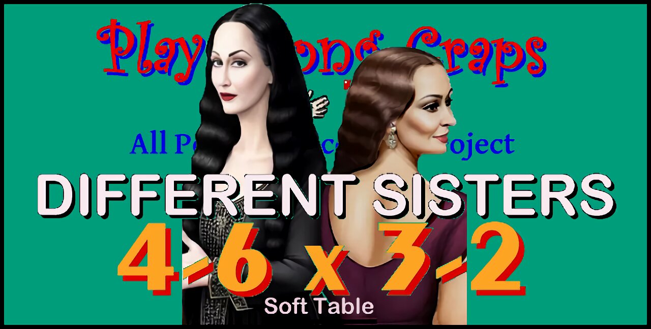 4-6x3-2 Dice Set DIFFERENT SISTERS