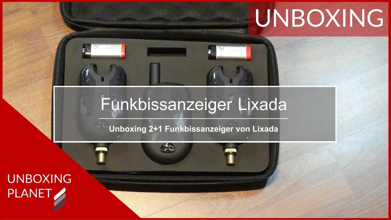 Funkbissanzeiger 2+1 von Lixada - Unboxing Planet