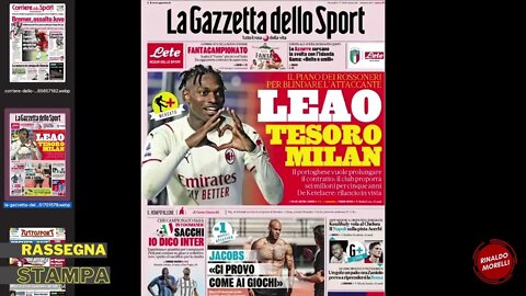 6M per Rafa LEAO, 40M per Koulibaly, e Bremer dove va? Rassegna Stampa ep.95 | 14.07.2022