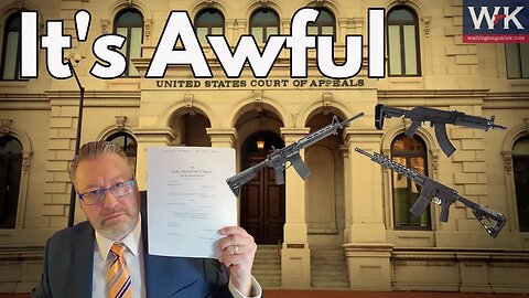 The Awful Assault Weapon Ruling from the 7th Circuit, Illinois. Washington Gun Law 11-6-2023