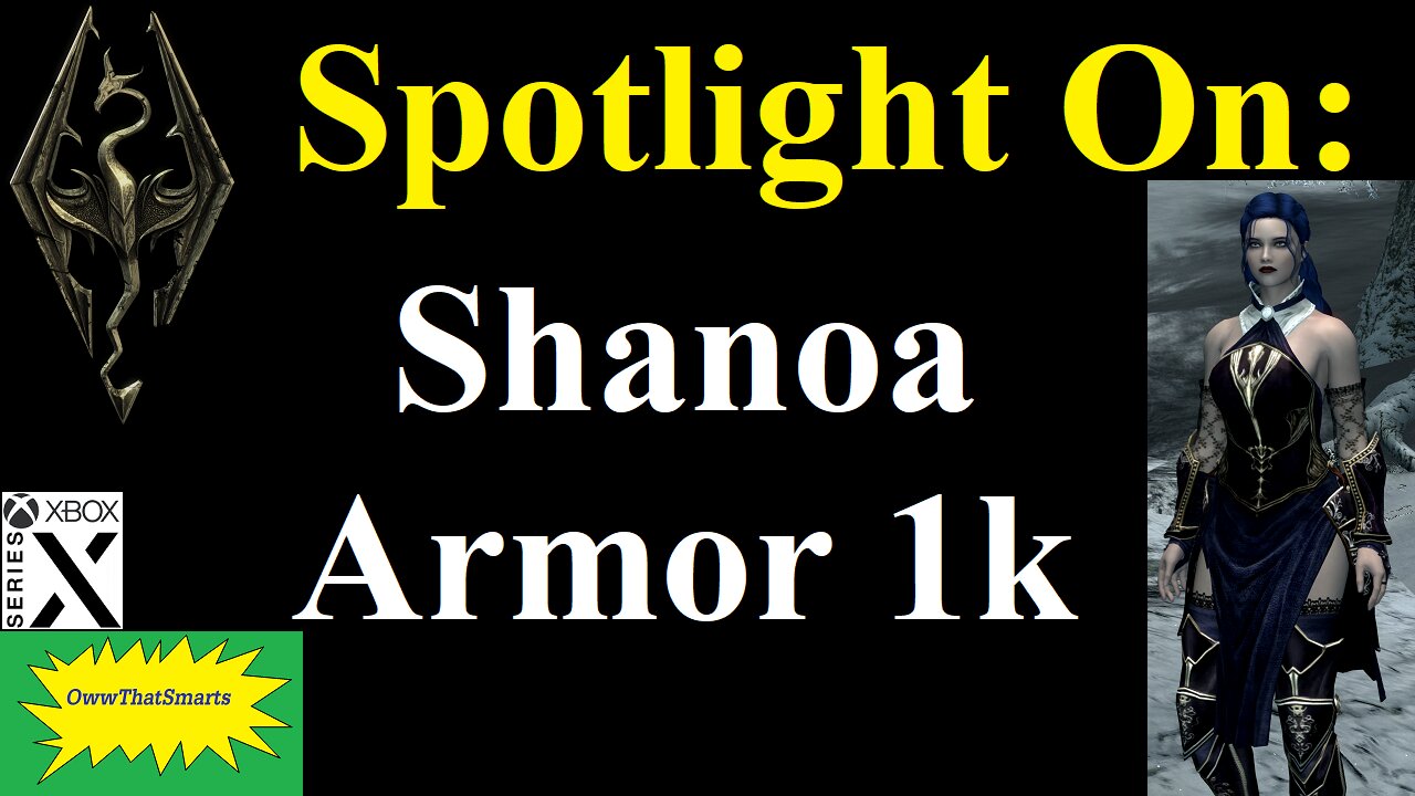 Skyrim - Spotlight On: Shanoa Armor 1k